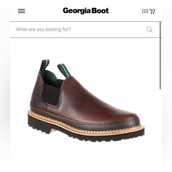 Georgia Giant Romeo Leather Boots 11.5 Brown Oil Resistant Work Shoe - Picture 8 of 8